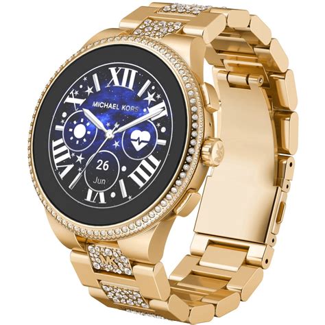 michael kors horloge goud|michael kors horloge dames smartwatch.